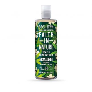 Shampoo Canhamo e espuma do campo