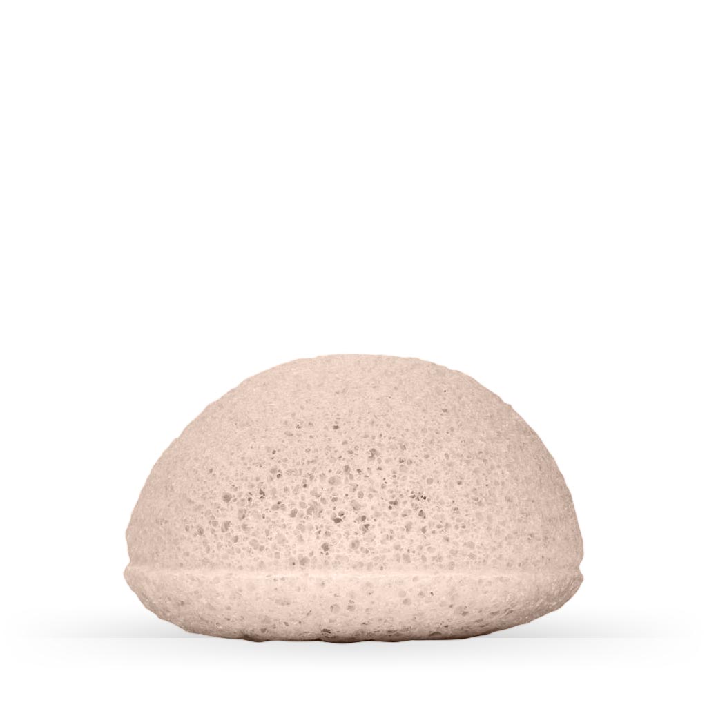 Esponja Konjac Argila Rosa &amp; Flor de Cerejeira (Pele Sensível)