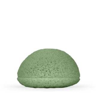 Esponja Konjac Argila Verde & Chá Verde (Pele Mista)