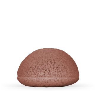 Esponja Konjac Argila Vermelha (Pele Sensível e Seca)