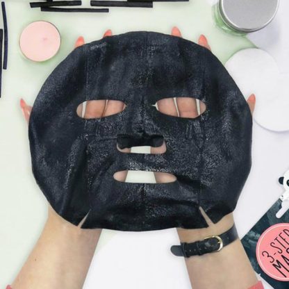 Máscara Facial de Carvão 3 Passos
