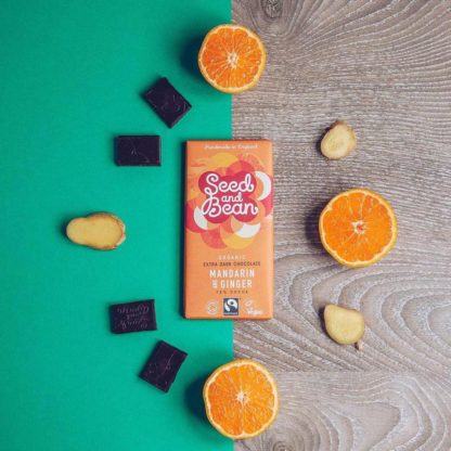 Chocolate mandarina e gengibre