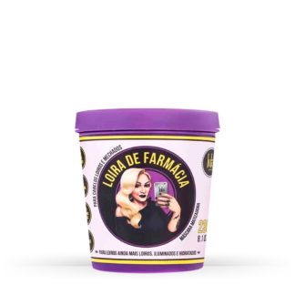máscara loira de farmácia