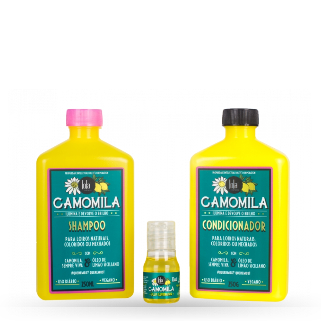 Lola_Kit2 Kit Camomila (Oferta Óleo Iluminador)